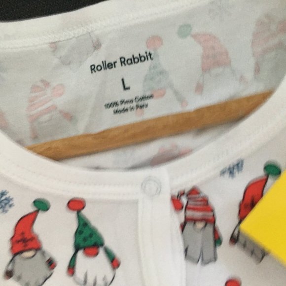 COZY Roberta Roller Rabbit 100% pima cotton PJ set - Picture 3 of 12